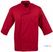 Colour by Chef Works unisex koksbuis rood L | B106-L 7