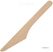 Houten bestek mes | 16cm | Plastico | CD902
