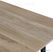 Bolero HZ808 Bistro Eettafel Mangohouten Blad Zwarte Poot 1450mm 5
