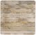 Bolero HZ812 Bistro Eettafel met Lattenblad van Mangohout en Zwarte Poot 650mm 3