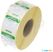 HENDI 850848 Voedselveiligheid dagstickers, herbruikbaar, , Vrijdag, Groen, 1000 st., 25x25mm 2