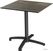 X Cross Terrastafel Zwart Frame + Riverwashed Wood HPL 70x70 cm - Essentials 110031477