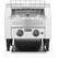 Doorlooptoaster, Dubbel, Elektrisch, Hendi 261309 1