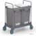 Linnenzakwagen Procart 62, 2 x 125 liter, Combisteel 7048.0005 1