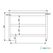 Werktafel met 2 schappen | 110cm breed | RVS | Combisteel | 7812.0321 2