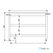 Werktafel met 2 schappen | 160cm breed | RVS | Combisteel | 7812.0325 2