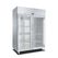 Marecos Softline Roestvaststalen GN2/1 Koeling met Glasdeur 1400 Liter, Geforceerd Gekoeld - Gastro-Inox 221.032 1