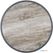 Bolero Rond Tafelblad van Glasvezel met Houteffect 580 Mm - DL486
