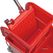 Jantex rolemmer met wringer rood 20ltr | DL912 4