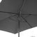 Bolero Sevilla Vierkante Parasol 2x3m Zwart - DZ871 3