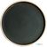 Olympia Canvas platte ronde borden donkergroen 25cm | FA322