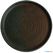 Olympia Canvas ronde borden met smalle rand groen 26,5cm | FA324