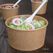 Fiesta Green ronde kraft saladeschaal 1L | FB198 6