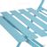Bolero stalen opklapbare stoelen turquoise | GK982 7