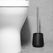 Jantex Toiletborstel en Houder Zwart - HT481 5