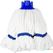 Jantex Microvezel Mop Hoofd Blauwe Streep 150g - HX250
