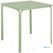 Bolero Adeline Stalen Vierkante Tafel 700mm Lichtgroen - HZ357