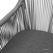 Bolero Bay PE Gevlochten Rattan Outdoor Armstoelen Antraciet (2 Stuks) - HZ597 4