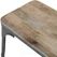 Bolero HZ815 Bistro Bank met Mangohout en Donkergrijze Poten 1000mm (2 stuks) 4