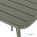 HZ820 Bolero Amalfi Vierkante Gelat Staal Inklapbare Tafel Olijfgroen 700mm 4