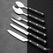 Olympia JF717 Taverna theelepels met zwarte handgrepen (12 stuks) 5