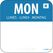 Voedseletiketten Maandag | Kleurcode Blauw | Vogue | L931