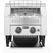 Doorlooptoaster, Dubbel, Elektrisch, Hendi 261309 1