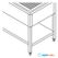 Maxima Spoeltafel - 140 X 70 cm - 1 Wasbak - incl. Spatrand en Onderschap - 09393959 3