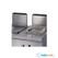 Maxima Heavy Duty Friteuse - 2 X 12 L - Dubbel - 70 cm Diep - met Tapkraan - Gas - 09395003 4