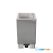 SARO RVS Afvalbak met Hydraulische Klep Modellen APOLLO 60 Ltr