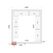 120 mm Vriescelpanelen met 850 mm Brede Deur - CR 240X270X220 WD