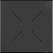 Feros 110151877 X Cross - In hoogte verstelbaar zand tafelonderstel + Sand stone HPL Tafelblad 70x70 cm 4