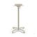 Feros 119091277 X Cross - Bartafel onderstel zand + Tropical Wood HPL Tafelblad 70x70 cm 2
