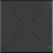 Feros 119091377 X Cross - Bartafel onderstel zand + Moonstone HPL Tafelblad 70x70 cm 5
