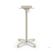 Feros 119091470 X Cross - Bartafel onderstel zand + Riverwashed Wood HPL Tafelblad Ø70 cm 2