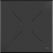 Feros 119091877 X Cross - Bartafel onderstel zand + Sand stone HPL Tafelblad 70x70 cm 4