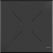 Infinity Terrastafel Zwart Frame + Zwart HPL 70x70 cm - Essentials 120011077 6