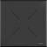 Infinity Terrastafel Zwart Frame + Moonstone HPL 70x70 cm - Essentials 120011377 6