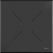 Infinity Terrastafel Zwart Frame + Galaxy Marble HPL 70x70 cm - Essentials 120011577 6