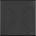 Infinity Terrastafel Zand Frame + Zwart HPL 70x70 cm - Essentials 120031077 6