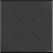 Infinity Statafel Zwart Frame + Zwart HPL 70x70 cm - Essentials 120041077 6