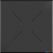 Infinity Statafel Zand Frame + Zwart HPL 70x70 cm - Essentials 120061077 6