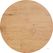 Feros 1310217120 Urban - Dining table Wit frame + Teak wood HPL Tafelblad Ø120 cm 3