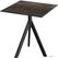 Essentials Infinity Tripod Terrastafel Zwart Frame + Riverwashed Wood HPL 70x70 cm - 140011477