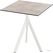 Essentials Infinity Tripod Terrastafel Wit Frame + Moonstone HPL 70x70 cm - 140021377