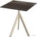Essentials Infinity Tripod Terrastafel Zand Frame + Riverwashed Wood HPL 70x70 cm - 140031477