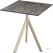 Essentials Infinity Tripod Terrastafel Zand Frame + Galaxy Marble HPL 70x70 cm - 140031577