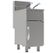 Gas Fryer With 1 Bowl Of 21 Liters On Closed Cabinet With Door - Mastro AMZ0050 2